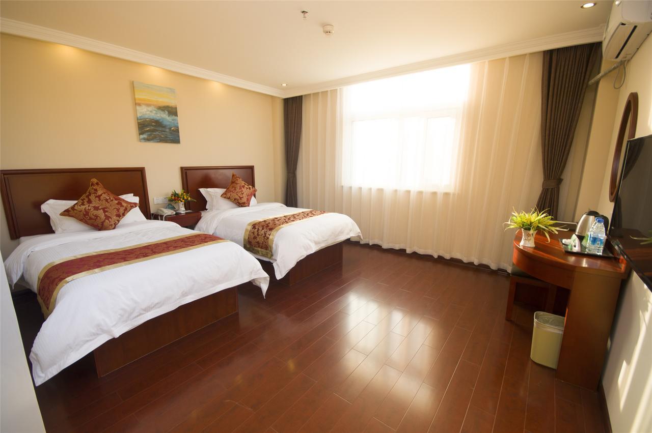 Greentree Inn Liaoning Dalian Development Zone Jinma Road Pedestrian Street Express Hotel Екстериор снимка
